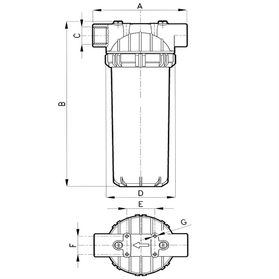 High Pressure Series (FO3 Transparent , Trogamid)