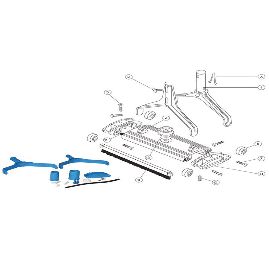 Pool Cleaner (Liner pool , Concrete pool)