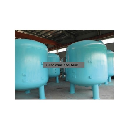 Epoxy Painted ST-37 Tank Surface Piping Sand Filter Systems